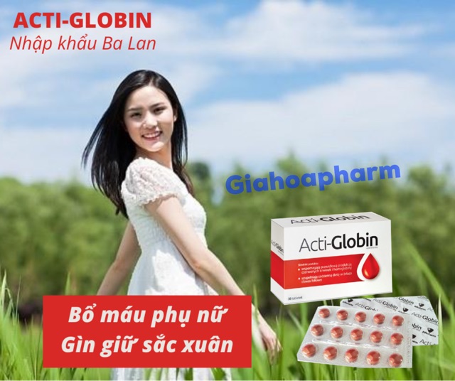 Viên uống bổ máu Acti-Globin (Nhập khẩu Ba Lan)
