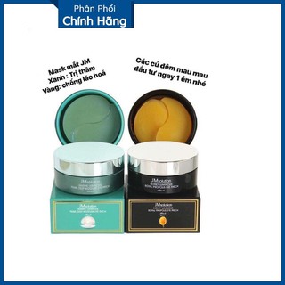 (Sẵn - Auth) Mặt nạ mắt JM SOLUTION Eye Patch hộp 60 miếng | Mask mắt JMsolution