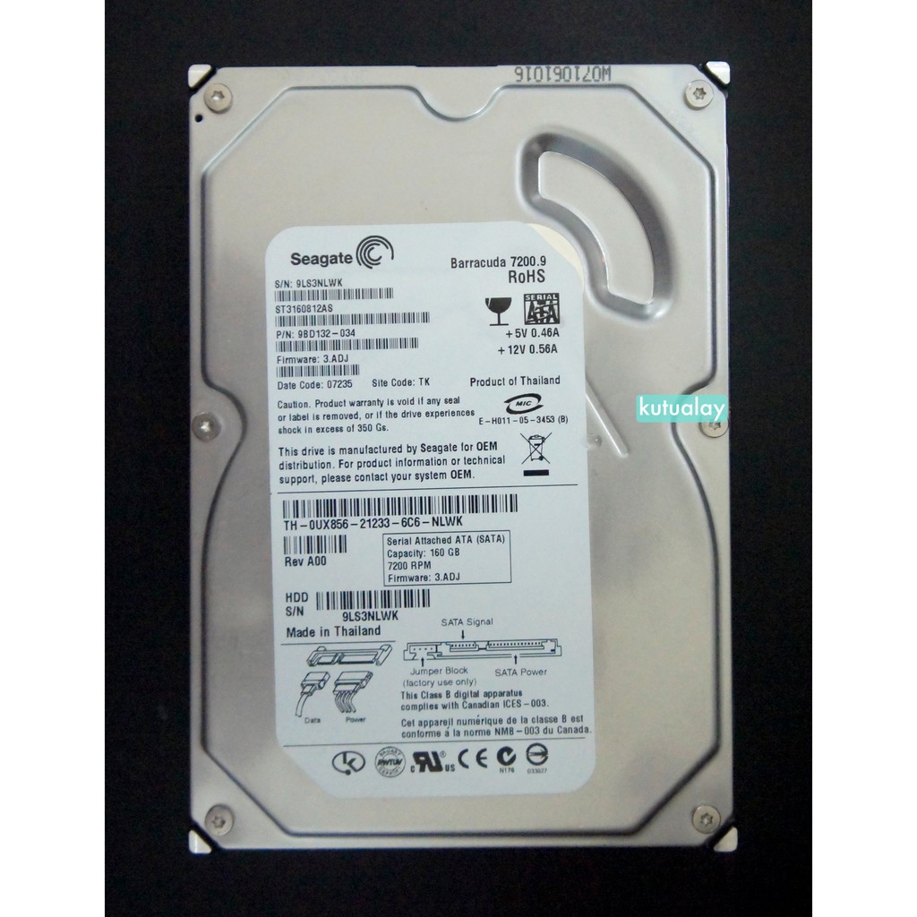 Ổ Cứng Ngoài 160gb Sata Pc Hdd 160 Gb | BigBuy360 - bigbuy360.vn