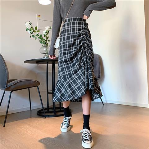 Chân Váy Caro Lưng Cao Thiết Kế Thanh Lịch Thời Trang Cho Phụ Nữ | BigBuy360 - bigbuy360.vn