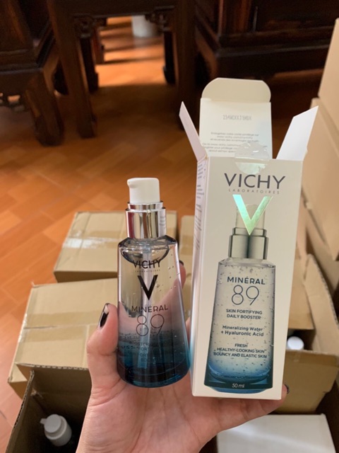 TINH CHẤT KHOÁNG CÔ ĐẶC VICHY MINERAL 89 MÀU ĐỎ (PHIÊN BẢN GIỚI HẠN) 50ML