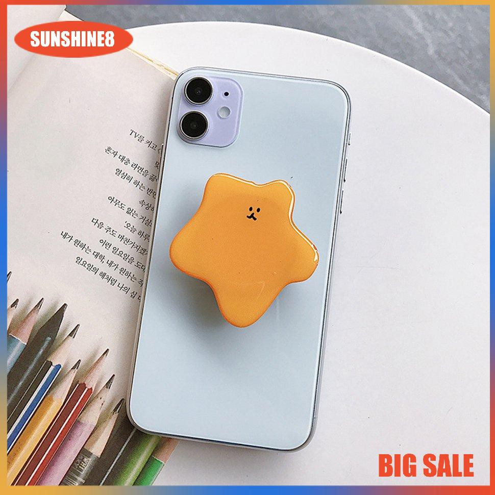 Giá Đỡ Điện Thoại Họa Tiết Hoạt Hình 3D Dễ Thương Giá đỡ điện thoại epoxy kiểu túi khí hình hoạt hình sáng tạo thu gọn được