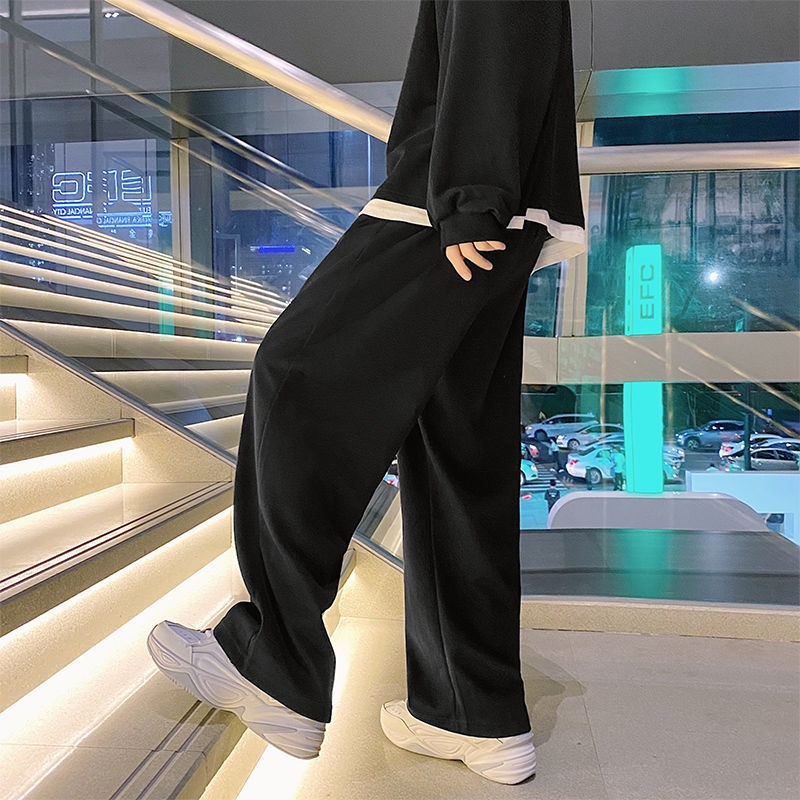 Quần ống rộng Màu Trắng Thời Trang Năng Động Cho Nam