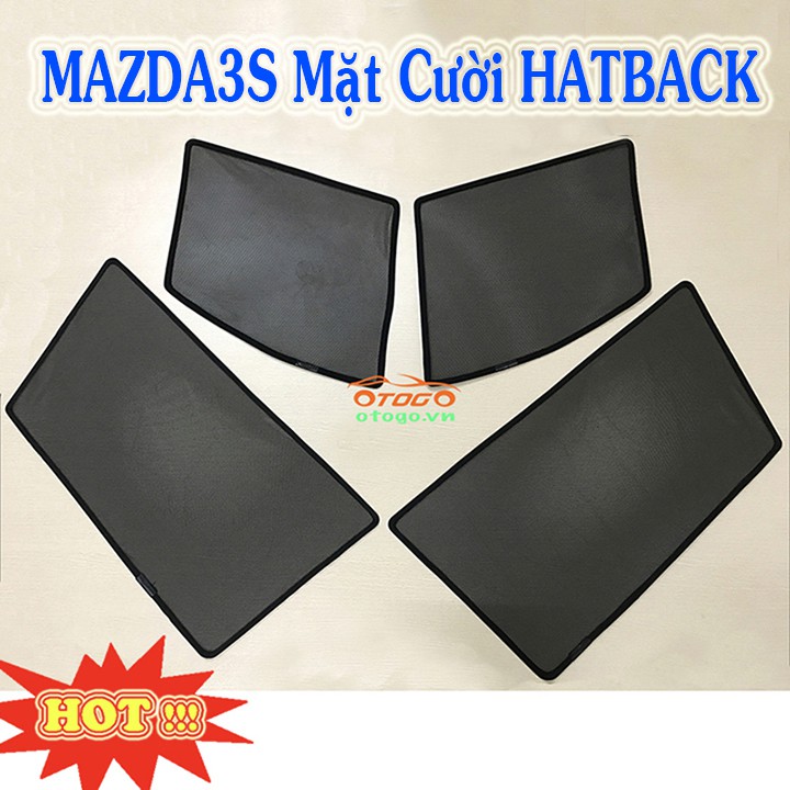 BỘ CHE NẮNG KÍNH Ô Tô THEO XE - MAZDA3S Mặt Cười HATBACK