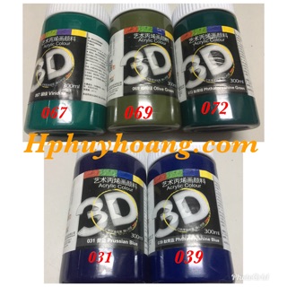 Màu Acrylic 3D 300ml