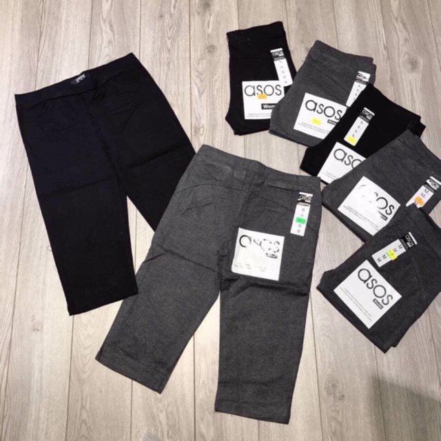 Quần legging ngố chất Cotton