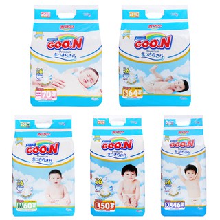 Bỉm dán Goon Premium size NB70,S64,M60,L50,XL46
