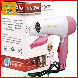 Máy sấy tóc mini cầm tay gấp gọn 1000w tiện lợi