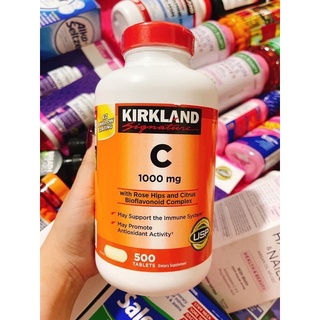 Viên uống vitamin c 1000mg kirkland 500 viên