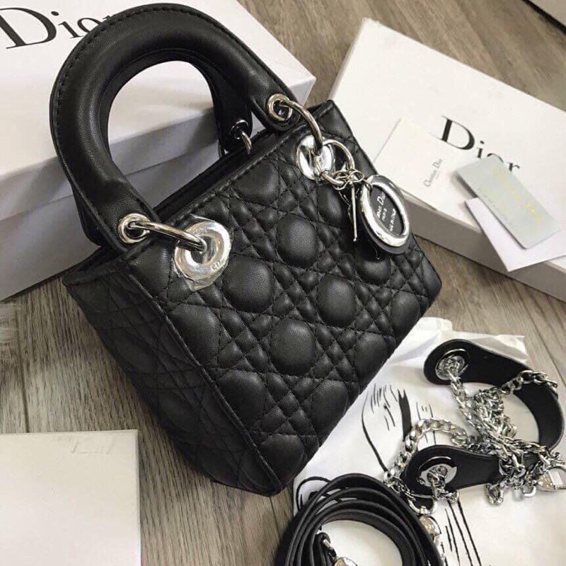 Túi D i o r lady micro size mini 14/18cm fullbox