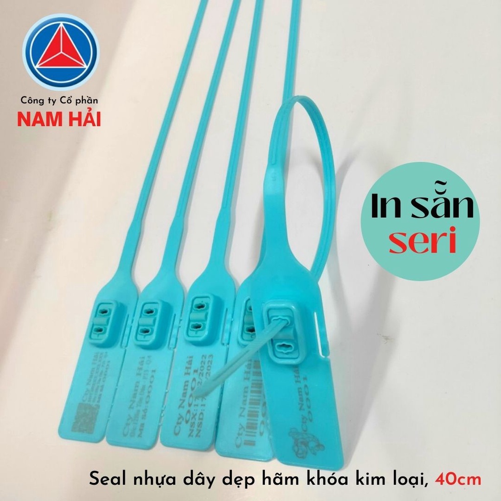 SALE LỚN 50 seal niêm phong dây dẹp, niêm phong xe tải, cửa kho, siết bao hàng