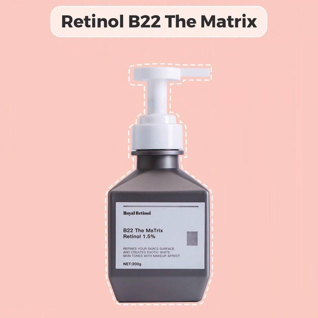 (HÀNG ĐỦ TEM QR) KEM BODY ROYAL RETINOL B22 THE MATRIX CHÍNH HÃNG - KÍCH TRẮNG BODY