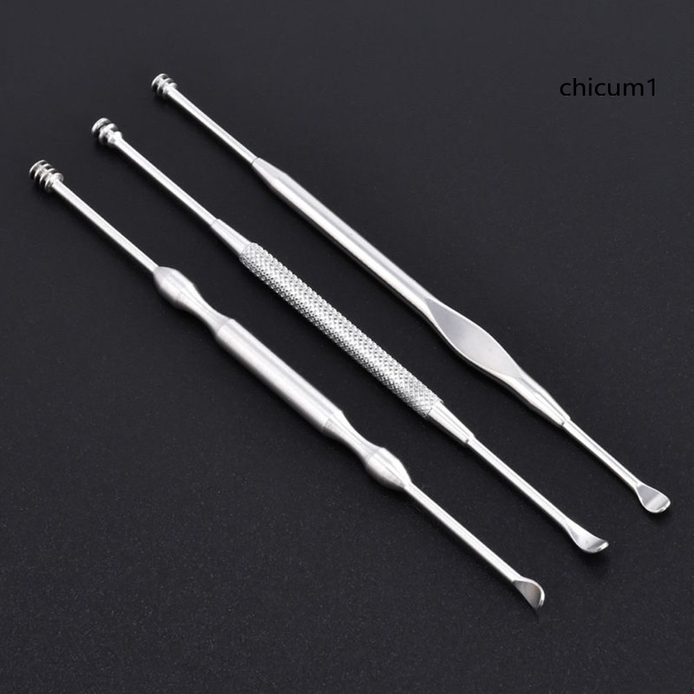 [Hàng mới về] Dụng Cụ Lấy Ráy Tai Bằng Thép Không Gỉ Cao Cấp Tiện Dụng