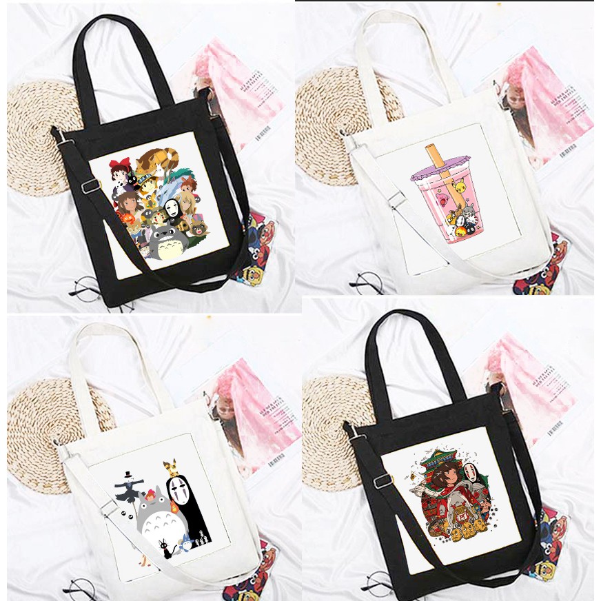 Túi đeo chéo vô diện TĐC33 túi tote thần tượng thời trang hoạt hình cute