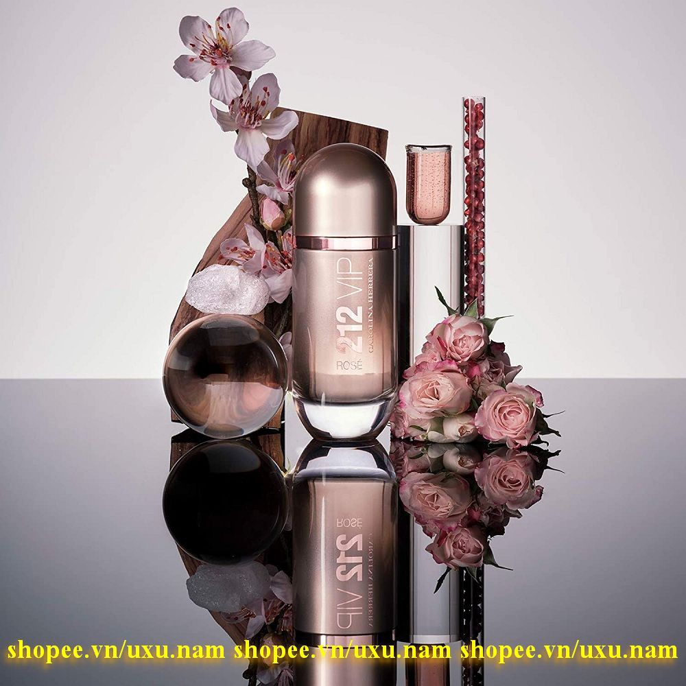 Nước Hoa Nữ 80Ml Carolina Herrera 212 VIP Rose Are you On The List? NYC 100% chính hãng