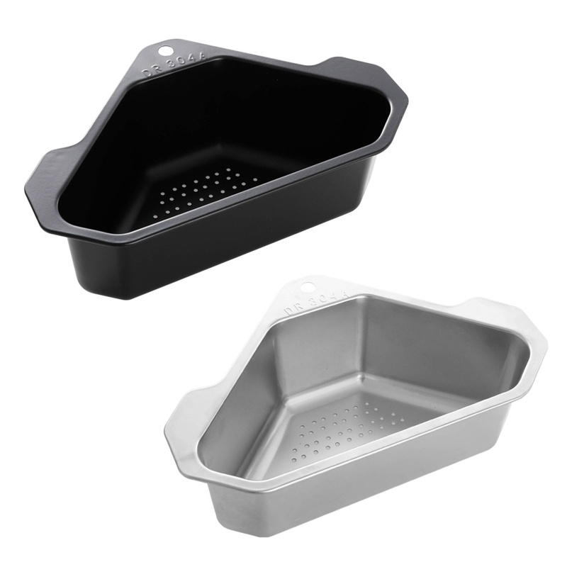 Giá Đỡ Đựng Mút Rửa Chén / Đồ Lọc Rác Bằng Kim Loại Gắn Bồn Rửa Nhà Bếp Tiện Dụng