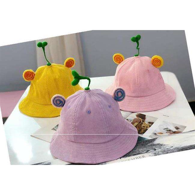 Mũ Nón Maruko 3D Hot Hit Rộng Vành Kiểu Bucket Kaki Nhung