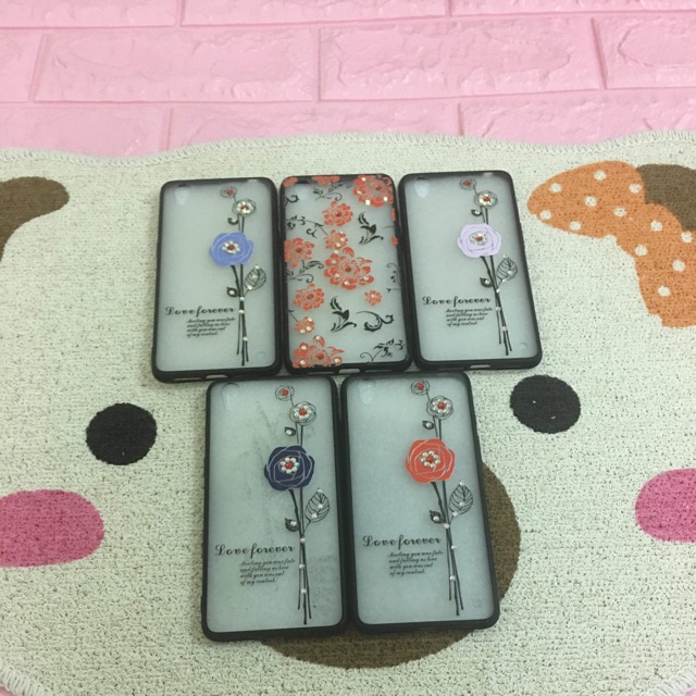 Ốp thời trang viền màu cho oppo A37