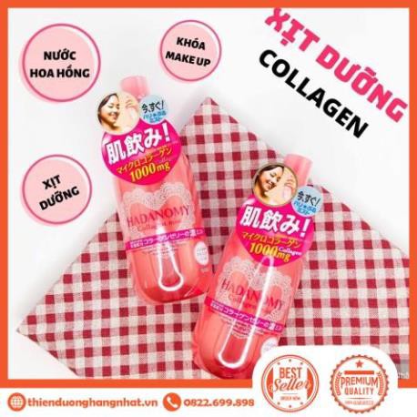 [FreeShip – hàng Auth] Xịt khoáng Hadanomy Collagen Mist nội địa Nhật