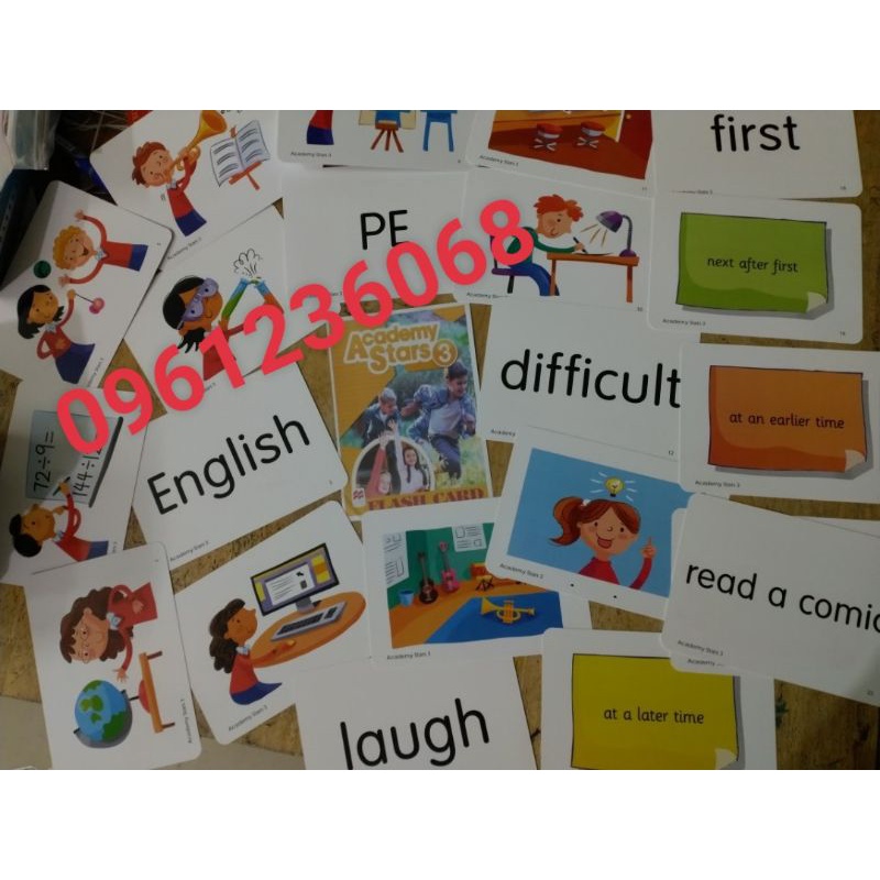 FLASHCARDS ACADEMY STARS ALPHABET