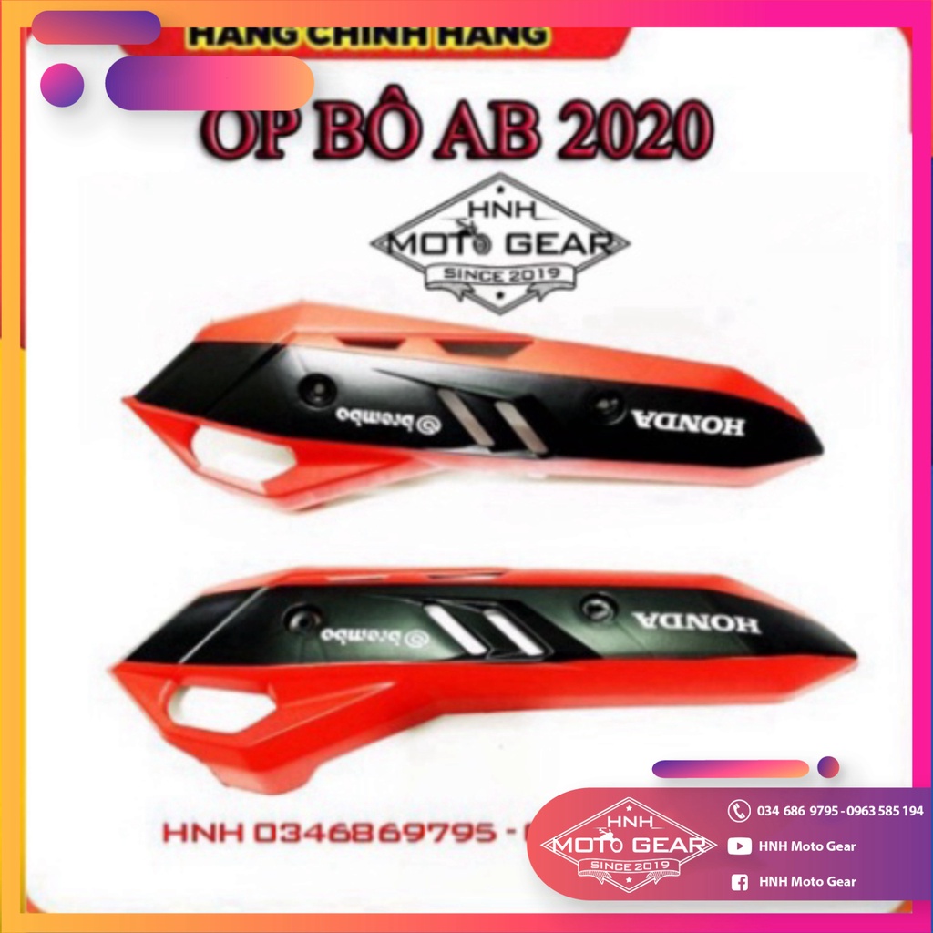 Ốp Pô Xe AB 2020 ( Air Blade) Sơn Air BruSH