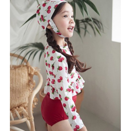 Bikini - Set bơi bé gái dài tay đẹp