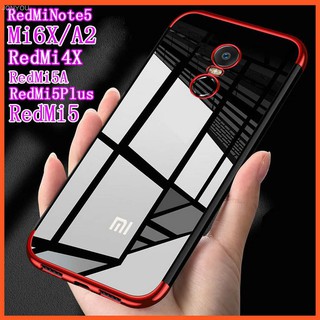 Ốp Điện Thoại Tpu Mềm Trong Suốt Cho Xiaomi Redmi Note 5 4x 5a 5 Plus Mi6x Mi 6x A2