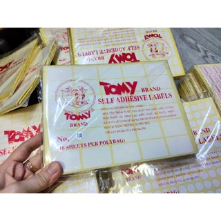 VPP GIẤY DECAL Tommy A5 & A6 in mã vạch (Mã 99 - 110) HỎA TỐC