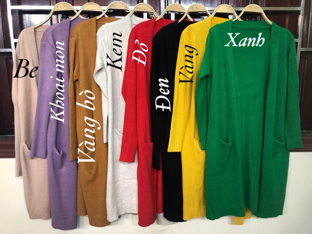 Cadigan - khoác len dáng dài | BigBuy360 - bigbuy360.vn