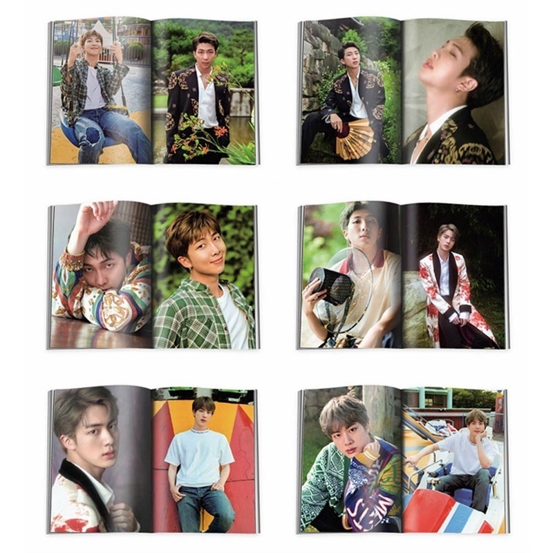 Cuốn album ảnh 27 trang hình bts phong cách hàn quốc mùa hè