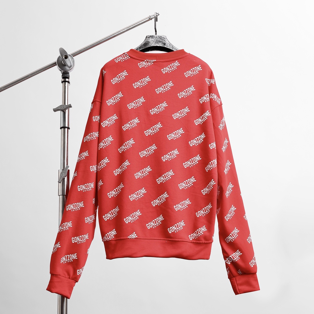 Áo Sweater Form Rộng Mùa Đông Sweater Gozzone  - Màu Đỏ | BigBuy360 - bigbuy360.vn
