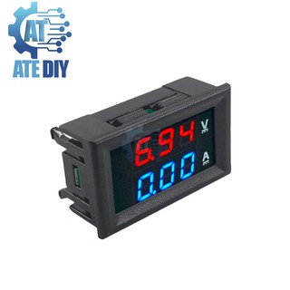 Đồng hồ led đo dòng áp dc kỹ thuật số 100v 10a