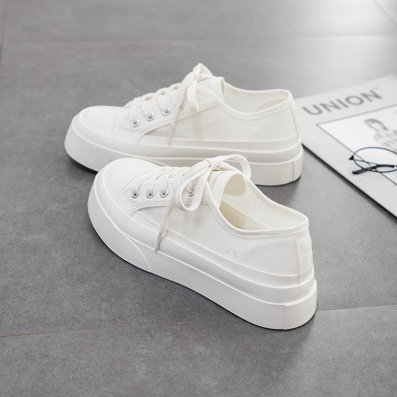 Giày thể thao lưới DD&OO  đế dày 5cm, đi hè siêu êm siêu thoáng