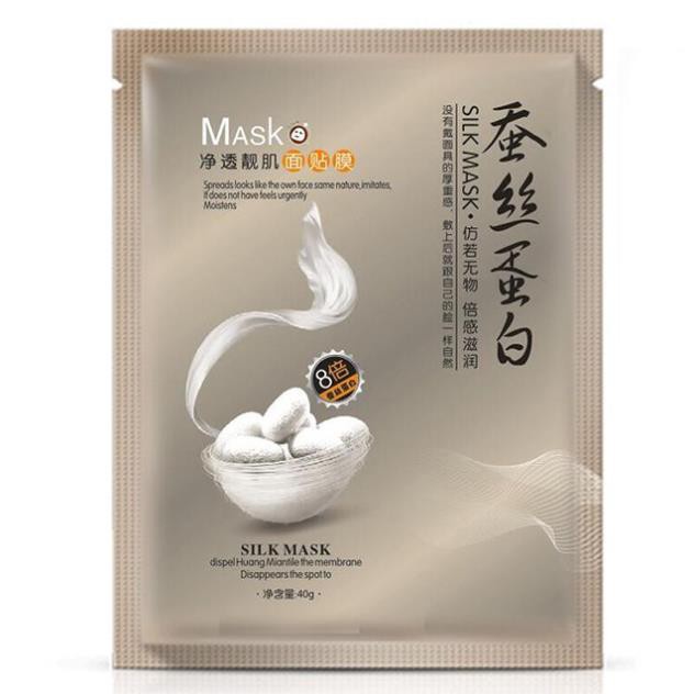 Mặt nạ dưỡng da mụn cấp ẩm thải độc tơ tằm ONE SPRING SILK MASK dưỡng trắng giảm thâm