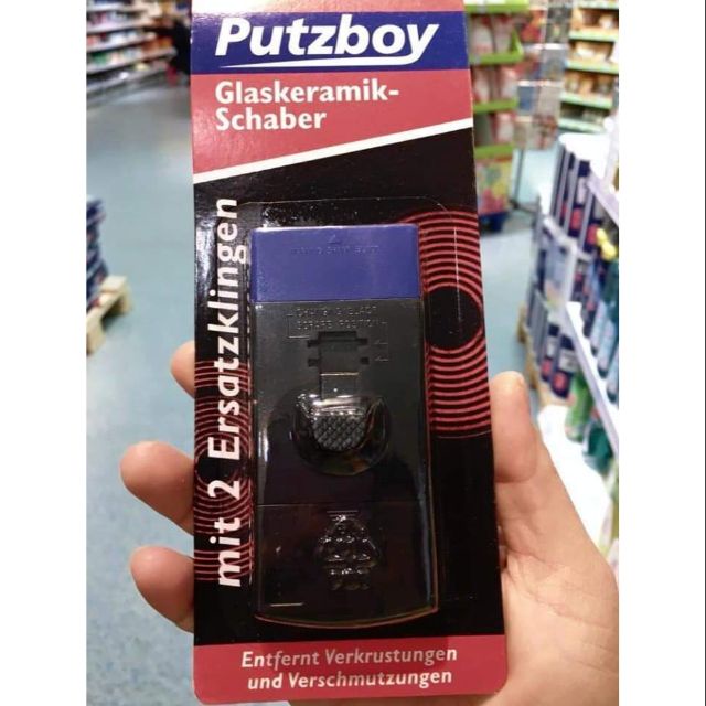 Dao cạo Putzboy vệ sinh bếp từ, vệ sinh kính hoặc vệ sinh thiết bị gốm sứ