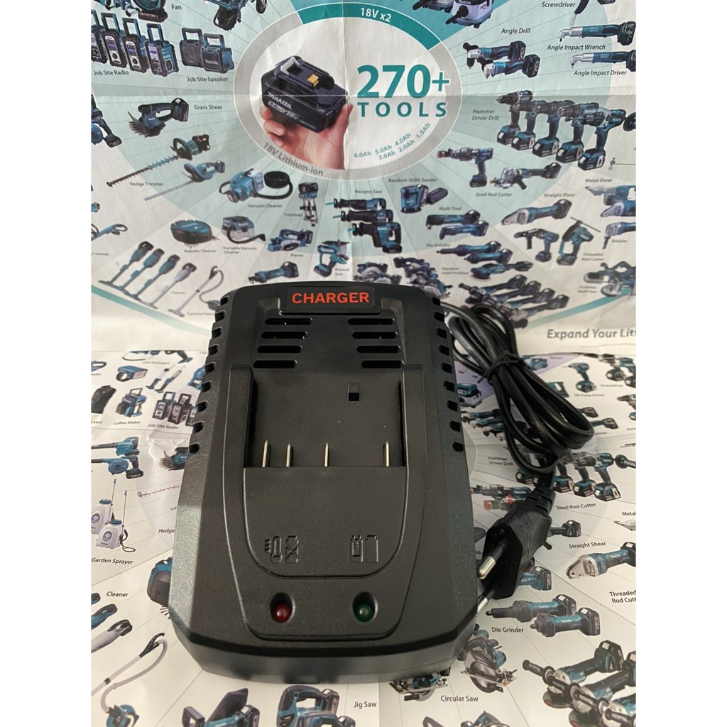 Sạc Bosch 14.4V - 18V Li-ion mới 100%, sử dụng điện 220VAC. BN.