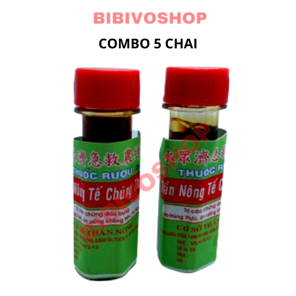 Thần Nông Tế Chúng Thủy 6ml - 5 chai, 10 chai