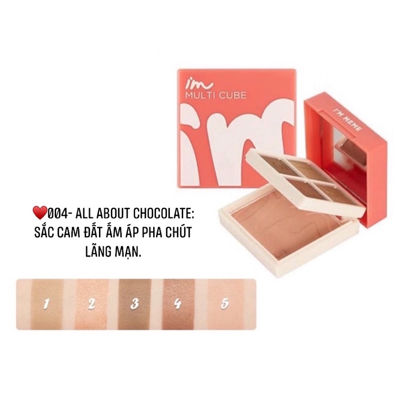 H27 - BẢNG MẮT VÀ MÁ HỒNG 2in1 I’M MEME I’M MULTI CUBE | BigBuy360 - bigbuy360.vn