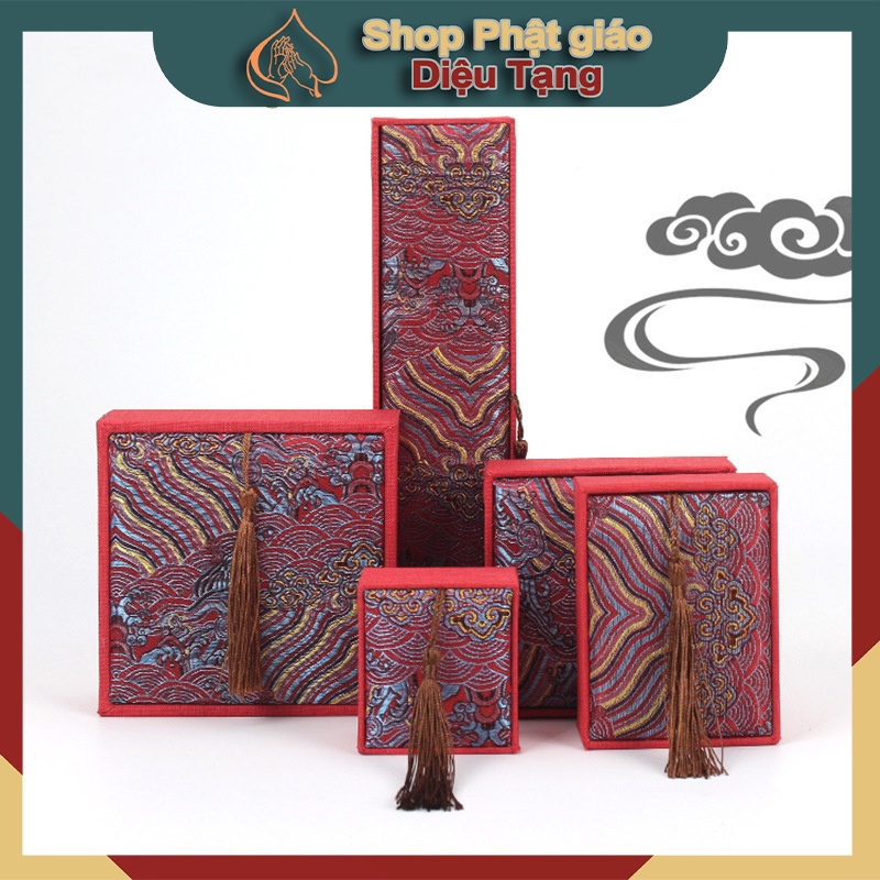 Hộp gấm đựng trang sức