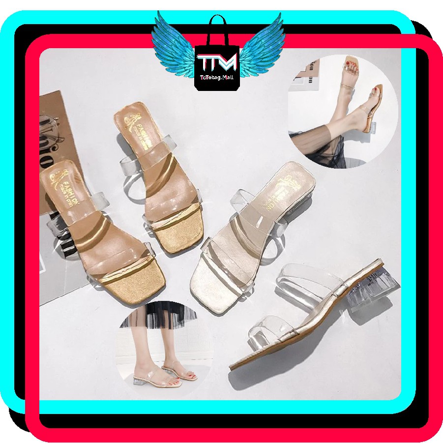 Giày Sandal Đế Thủy Tinh Ttm D5060 Cho Nữ