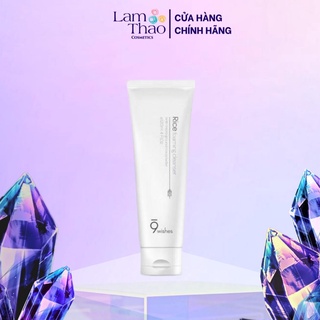 Sữa Rửa Mặt Dưỡng Ẩm Làm Sáng Da 9 Wishes Rice Foaming Cleanser