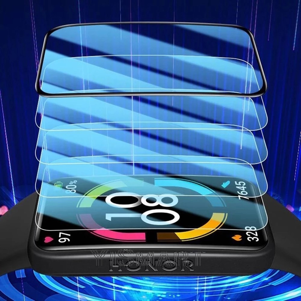 Kính Cường Lực Cong Bảo Vệ Màn Hình 3d Cho Honor Band 6 / Honor Band6