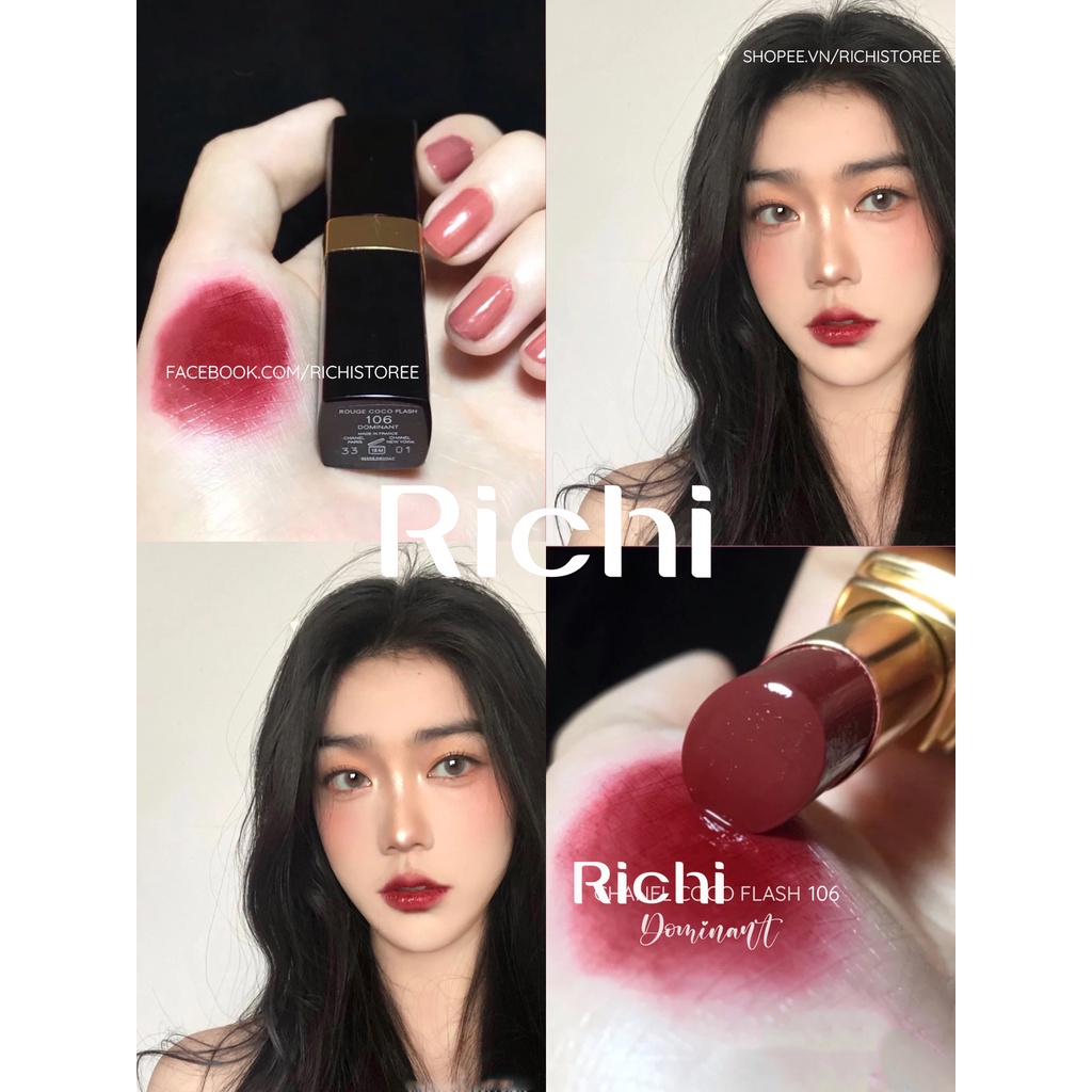 Son thỏi Rouge Coco Bloom 110 -  Coco Flash 106 92 fullbox