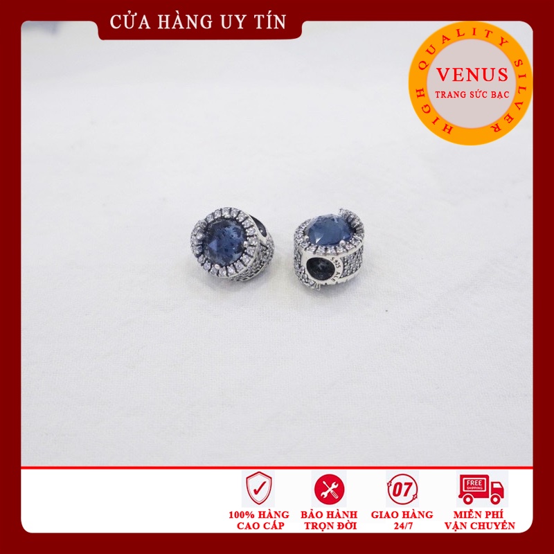Charm radiant bông tuyết xanh- Mã sản phẩm VENUSR20