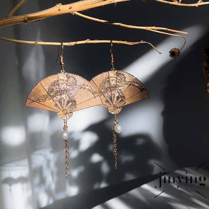 GETNOIVAS Khuyên Tai Bạc 925 Sáng Tạo Thời Trang Phong Cách Trung Hoa Cổ Điển