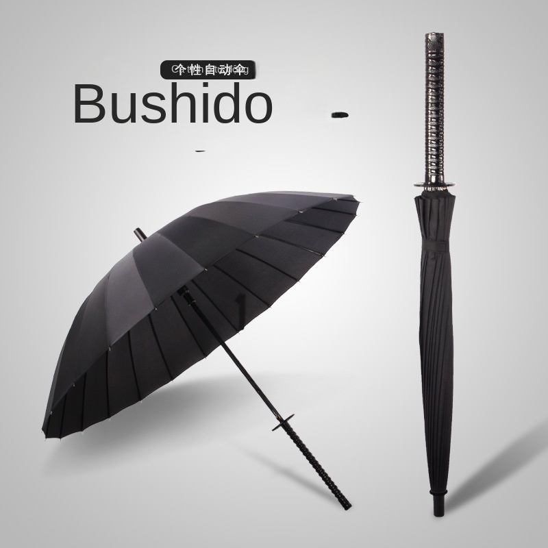 Ô dù samurai Nhật Bản Tay Cầm Dài Tự Động Sáng Tạo Cho Nam