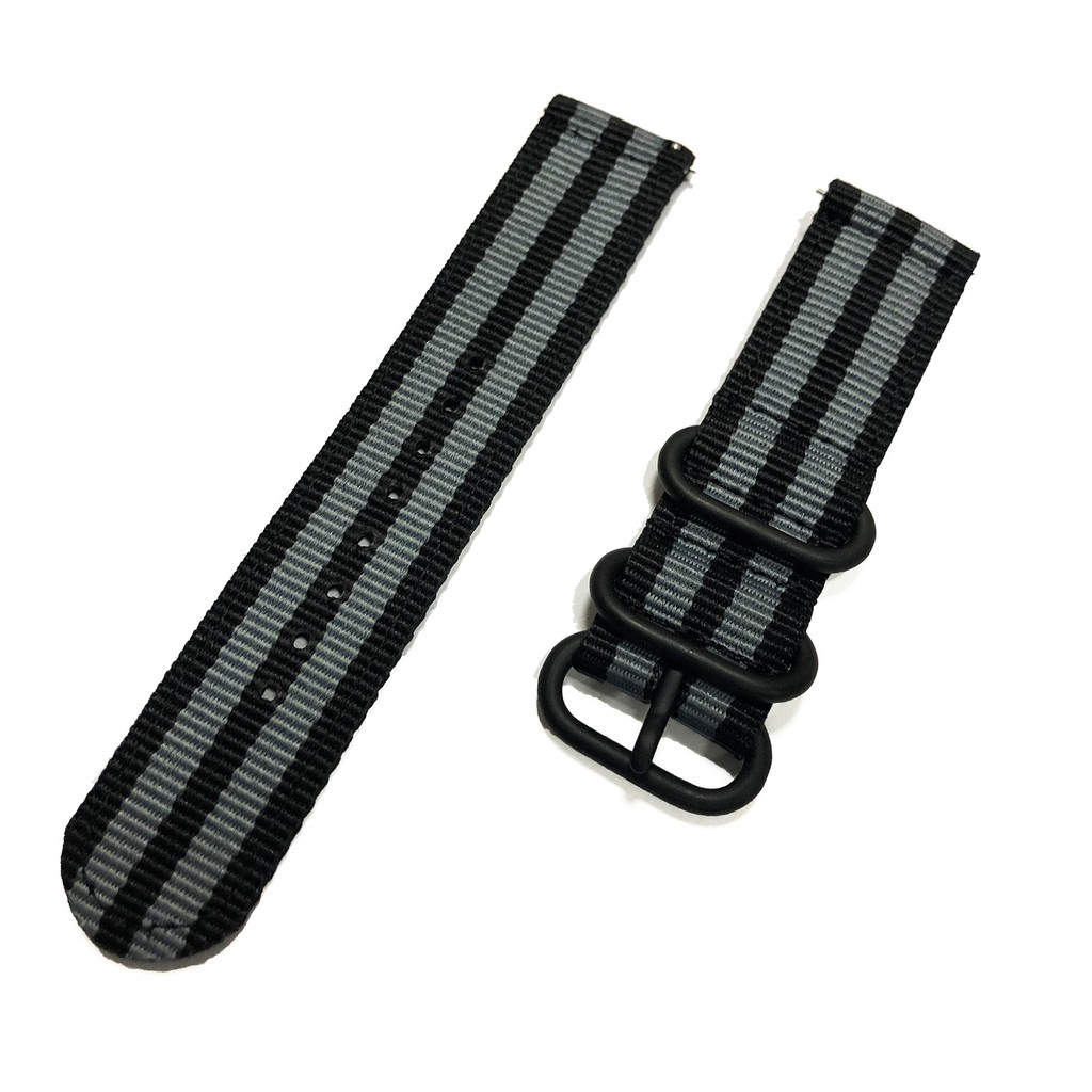 Dây đeo đồng hồ bằng nylon cho đồng hồ thông minh huami amazfit gts / bip lite / gtr 42mm 20mm