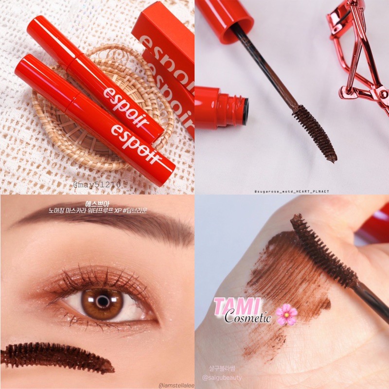 CHUỐT MI ESPOIR NOMUDGING MASCARA WATERPROOF XP | BigBuy360 - bigbuy360.vn