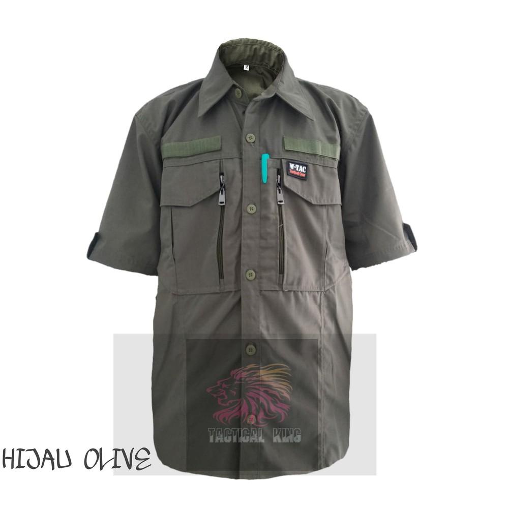 (Code F5770) Áo Sơ Mi Chiến Thuật Ngắn W.tac | Áo Cánh Chiến Thuật | Cảnh sát | Chiến Binh Tuyệt Vời | Ripst