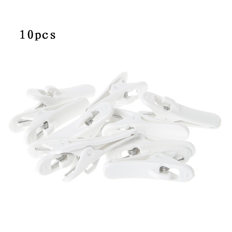 10 Pcs Headphone Earphone Cable Wire Cord Clip Nip Clamp Organization Holder